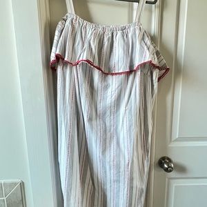 Plus size off the shoulder dress